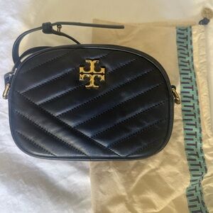Tory Burch Black Quilted Crossbody
